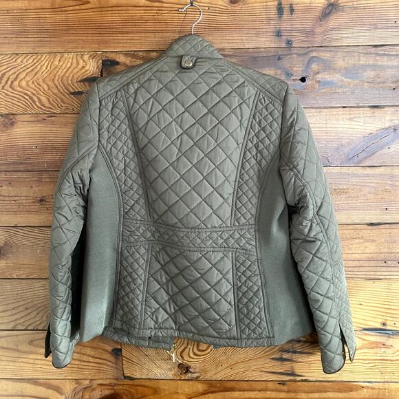 Weatherproof green quilted nylon jacket size Large - Picture 4 of 4